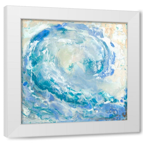 Waikiki I White Modern Wood Framed Art Print by Ludwig, Alicia