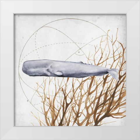 Love of the Sea IV White Modern Wood Framed Art Print by Popp, Grace