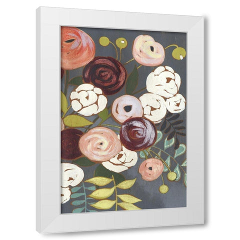 Custom Wistful Bouquet I (ASH) White Modern Wood Framed Art Print by Popp, Grace