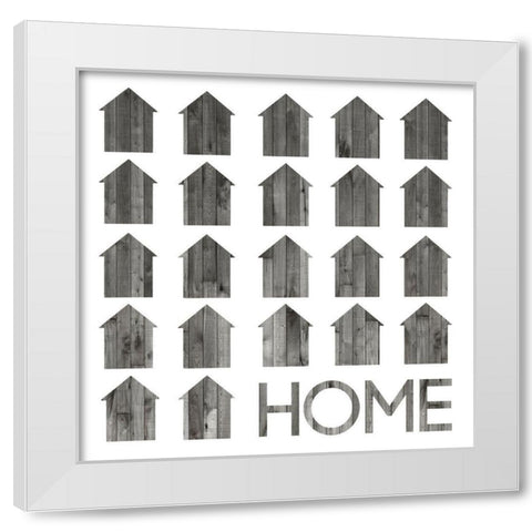 Simply Family I (ASH) White Modern Wood Framed Art Print by Popp, Grace