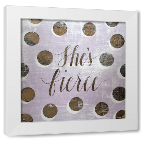 Gilded Girl II White Modern Wood Framed Art Print by Popp, Grace