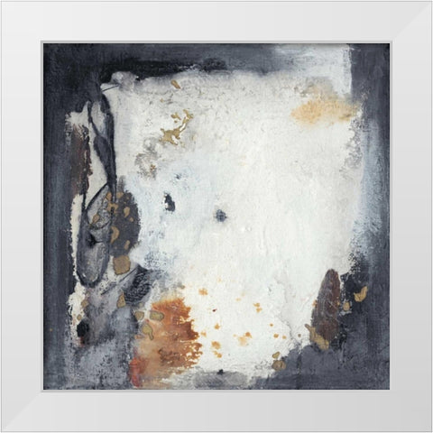 Oriental Garden IV White Modern Wood Framed Art Print by Combs, Joyce