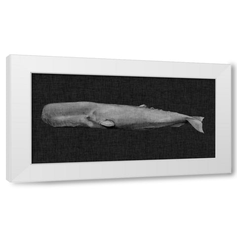 Inverted Whale I White Modern Wood Framed Art Print by Popp, Grace