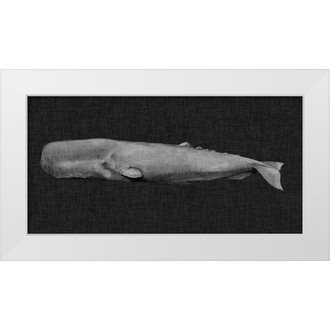 Inverted Whale I White Modern Wood Framed Art Print by Popp, Grace