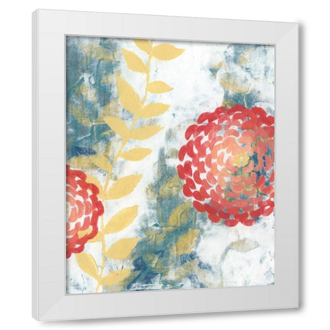 Spring Aria II White Modern Wood Framed Art Print by Popp, Grace