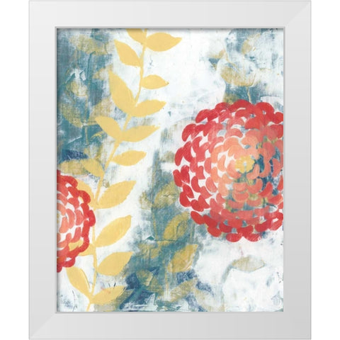 Spring Aria II White Modern Wood Framed Art Print by Popp, Grace
