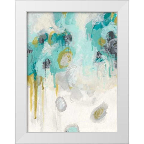 Sea Cloud I White Modern Wood Framed Art Print by Vess, June Erica