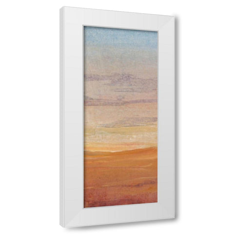 Desert View I White Modern Wood Framed Art Print by OToole, Tim