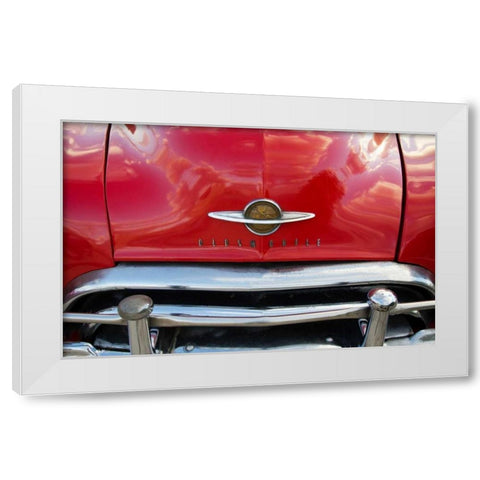 Colors of Cuba V White Modern Wood Framed Art Print by DeNardo, Laura