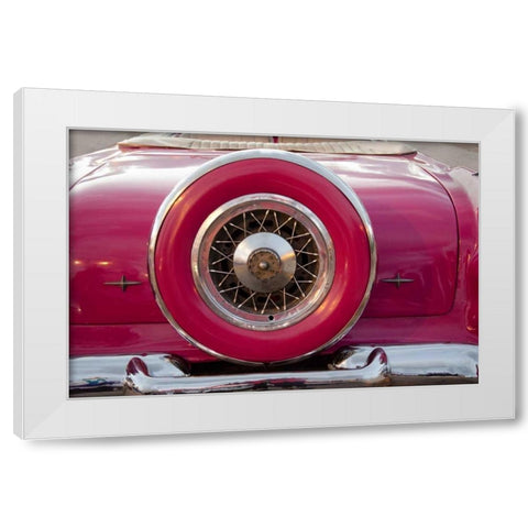 Colors of Cuba II White Modern Wood Framed Art Print by DeNardo, Laura