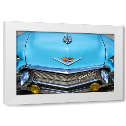 Colors of Cuba III White Modern Wood Framed Art Print by DeNardo, Laura