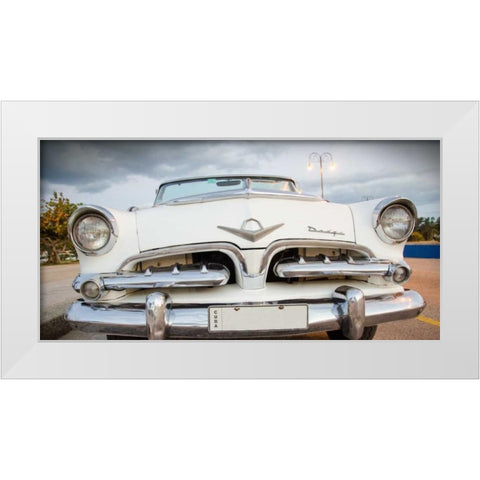 Classic Cuba White Modern Wood Framed Art Print by DeNardo, Laura