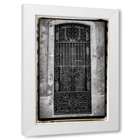 Past Elegance I White Modern Wood Framed Art Print by DeNardo, Laura