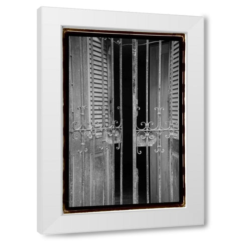 Past Elegance III White Modern Wood Framed Art Print by DeNardo, Laura