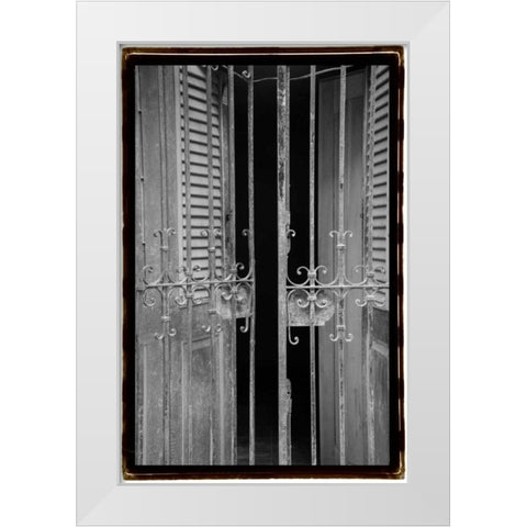 Past Elegance III White Modern Wood Framed Art Print by DeNardo, Laura