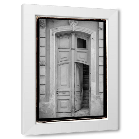 Past Elegance IV White Modern Wood Framed Art Print by DeNardo, Laura