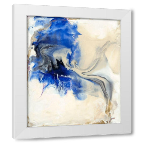 Love in Action II White Modern Wood Framed Art Print by Bramma, Lila