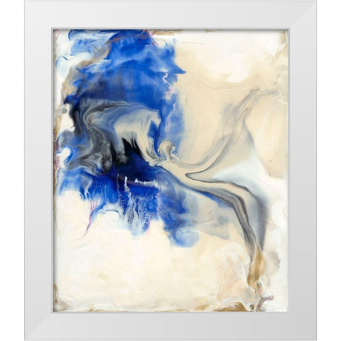 Love in Action II White Modern Wood Framed Art Print by Bramma, Lila