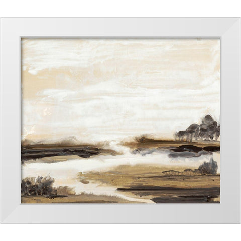 Believe And Trust III White Modern Wood Framed Art Print by Bramma, Lila
