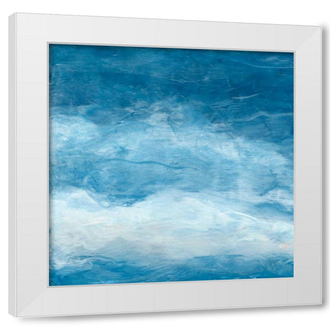 Skyward I White Modern Wood Framed Art Print by Chandler, Sharon