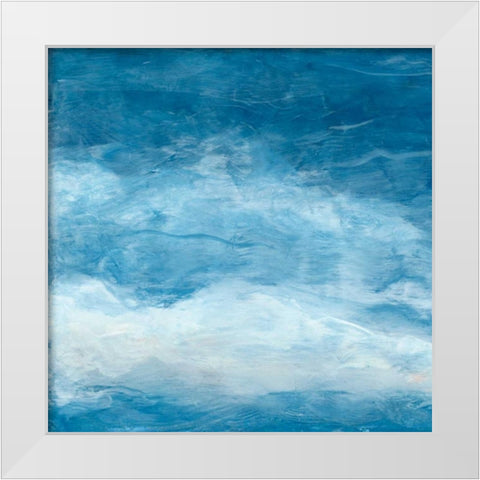 Skyward I White Modern Wood Framed Art Print by Chandler, Sharon