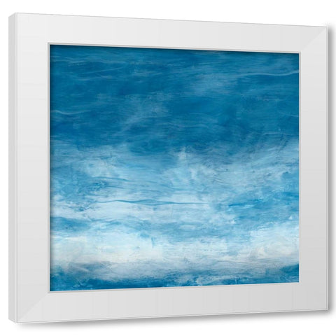 Skyward II White Modern Wood Framed Art Print by Chandler, Sharon