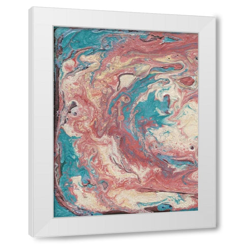 Marbled I White Modern Wood Framed Art Print by Ludwig, Alicia