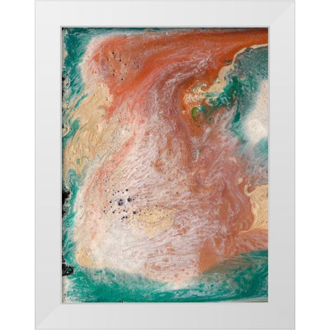Coralline I White Modern Wood Framed Art Print by Ludwig, Alicia