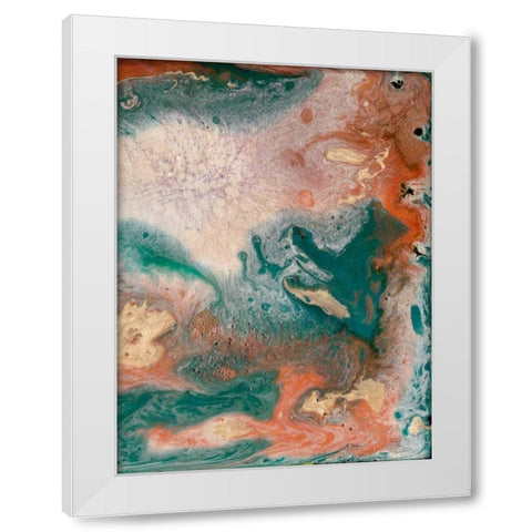 Coralline II White Modern Wood Framed Art Print by Ludwig, Alicia