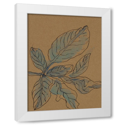 Little Plants of Big Sur XIII White Modern Wood Framed Art Print by Delamater, Rob