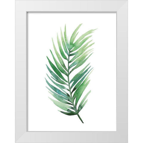 Untethered Palms I White Modern Wood Framed Art Print by Popp, Grace