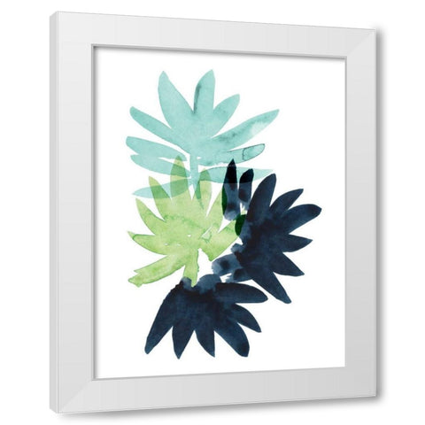 Untethered Palm II White Modern Wood Framed Art Print by Popp, Grace