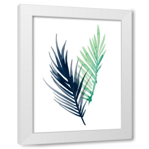 Untethered Palm III White Modern Wood Framed Art Print by Popp, Grace