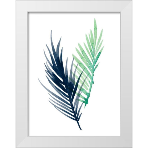 Untethered Palm III White Modern Wood Framed Art Print by Popp, Grace