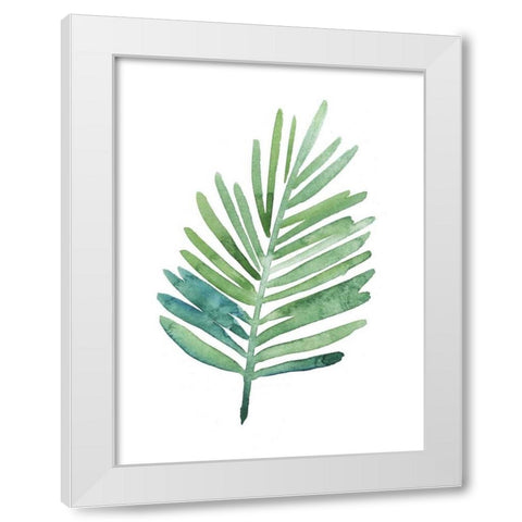 Untethered Palms V White Modern Wood Framed Art Print by Popp, Grace