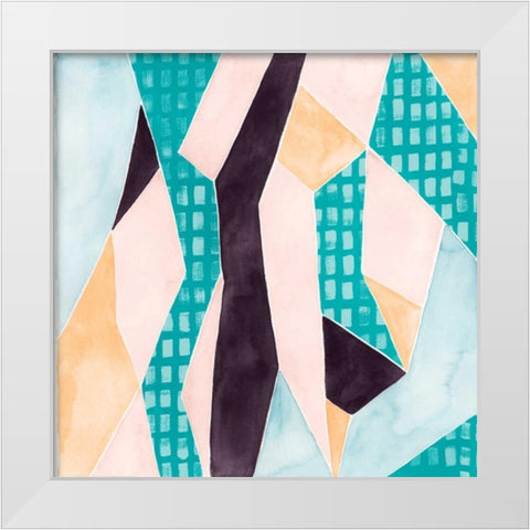 Sakura Abstract I White Modern Wood Framed Art Print by Popp, Grace