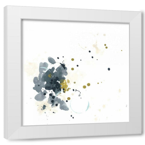 Kinetic Intuition I White Modern Wood Framed Art Print by Vess, June Erica