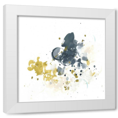 Kinetic Intuition II White Modern Wood Framed Art Print by Vess, June Erica