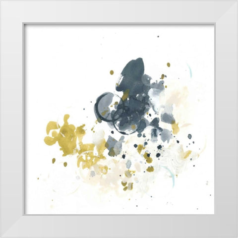 Kinetic Intuition II White Modern Wood Framed Art Print by Vess, June Erica