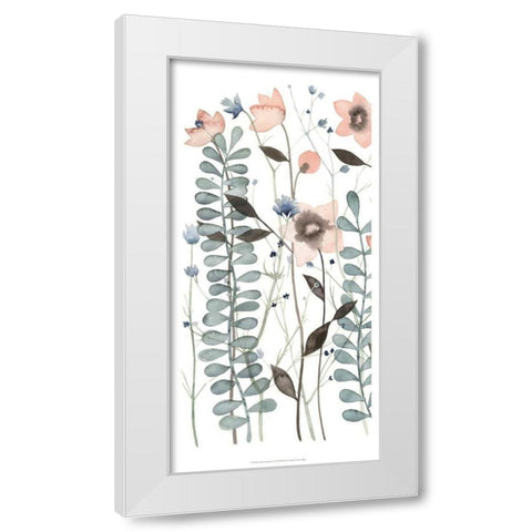 Ethereal Triptych I White Modern Wood Framed Art Print by Popp, Grace