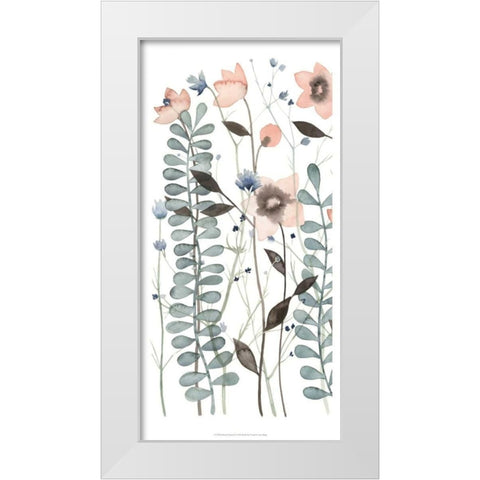 Ethereal Triptych I White Modern Wood Framed Art Print by Popp, Grace