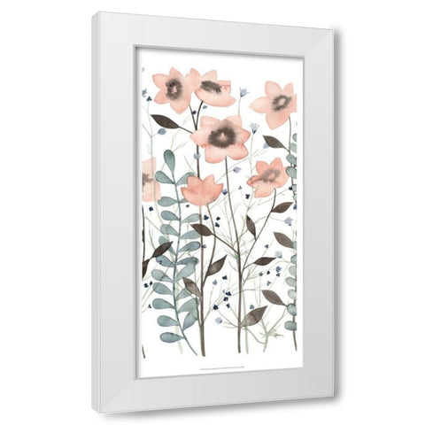 Ethereal Triptych II White Modern Wood Framed Art Print by Popp, Grace