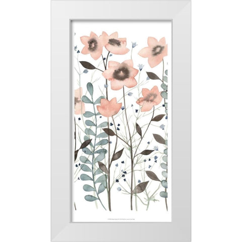 Ethereal Triptych II White Modern Wood Framed Art Print by Popp, Grace