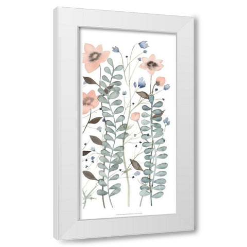 Ethereal Triptych III White Modern Wood Framed Art Print by Popp, Grace