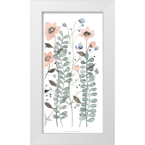 Ethereal Triptych III White Modern Wood Framed Art Print by Popp, Grace