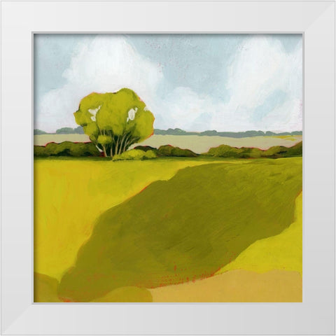 Sunkissed Solitude I White Modern Wood Framed Art Print by Popp, Grace