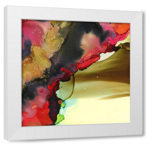 Phantasma II White Modern Wood Framed Art Print by Borges, Victoria