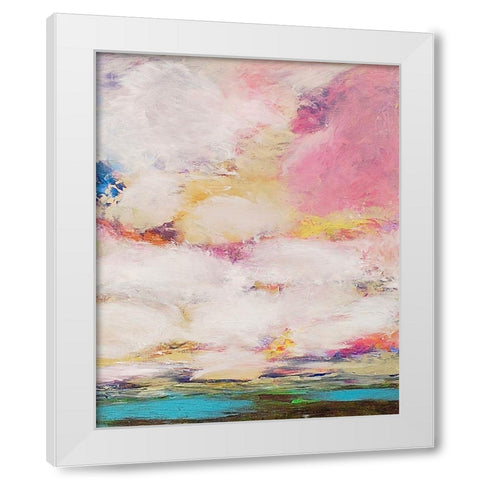 Long Way II White Modern Wood Framed Art Print by Friedlander, Allan