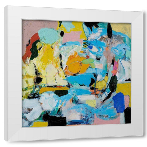 World of Action White Modern Wood Framed Art Print by Friedlander, Allan
