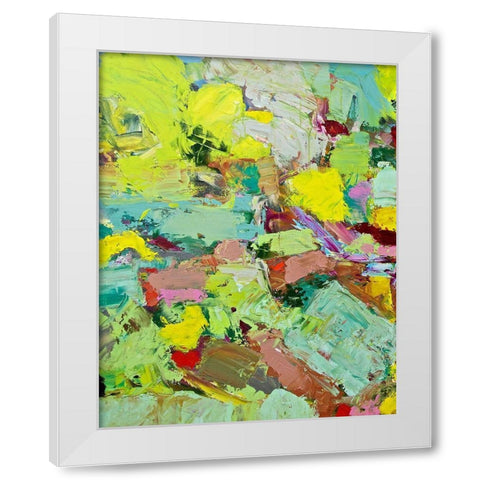 Light Rays I White Modern Wood Framed Art Print by Friedlander, Allan